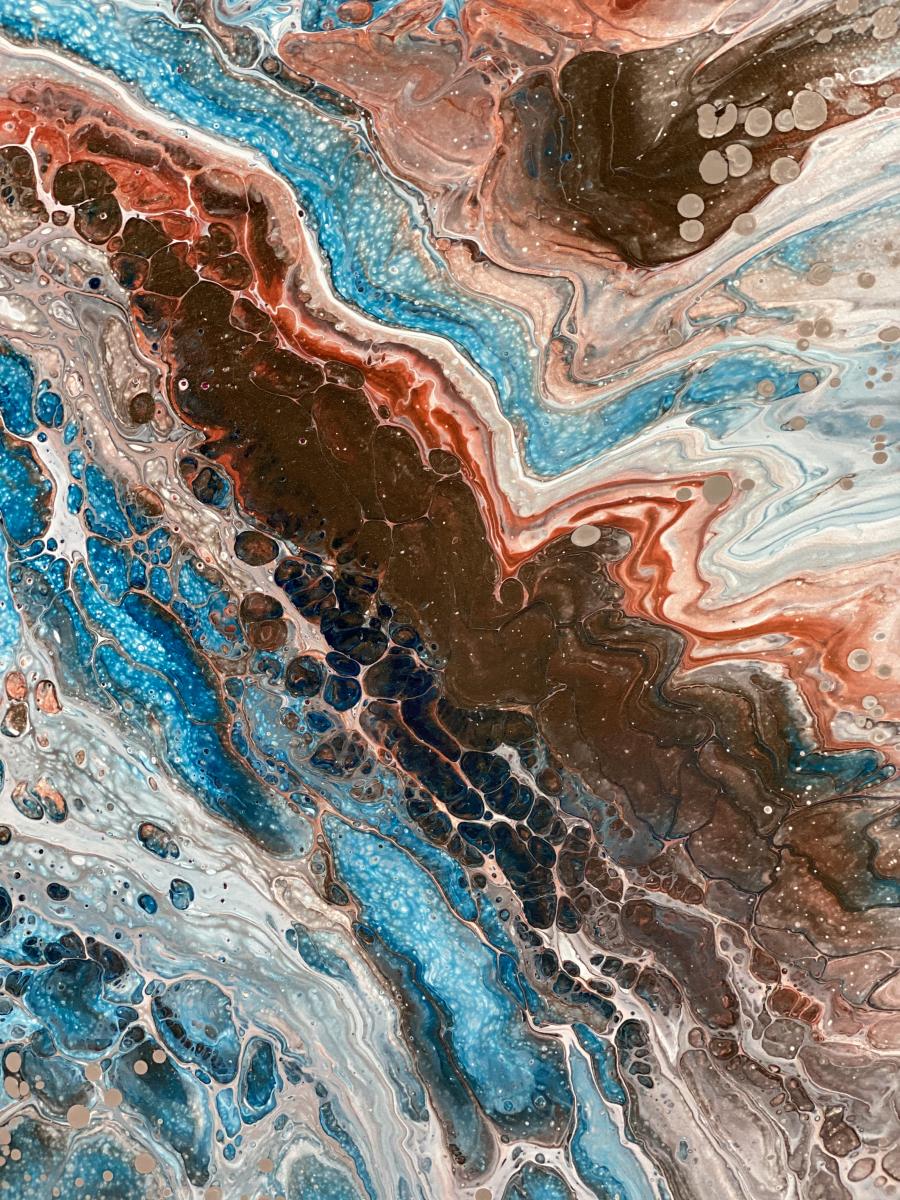 Abstract artwork, 20 x 24 inch canvas picture