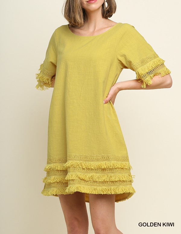 Kiwi Fringe Dress picture