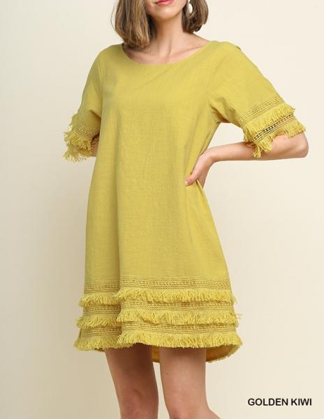 Kiwi Fringe Dress picture