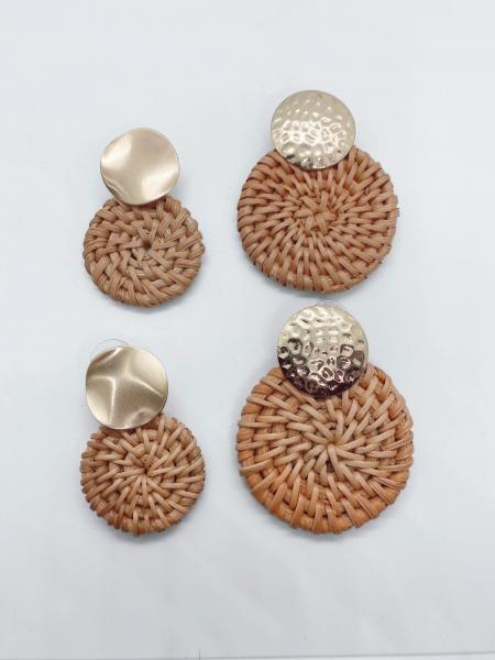 Straw Post Earring (small) picture