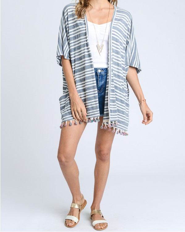 Tassel Pocket Kimono picture