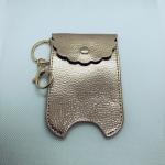 Sanitizer Holder Keychain- Rose Gold