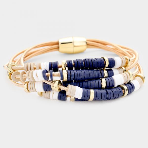 Navy Multi-strand Bracelet picture