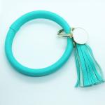 Tassel Bracelet Keychain- Mint