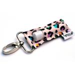 LippyClip Chapstick Holder- Pastel Leopard