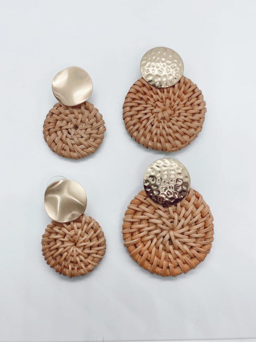 Straw Post Earring (large) picture