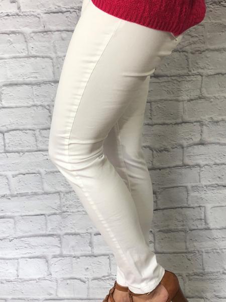 Stretch Twill White Skinny Pant picture