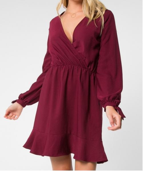 Ruffle Edge Dress