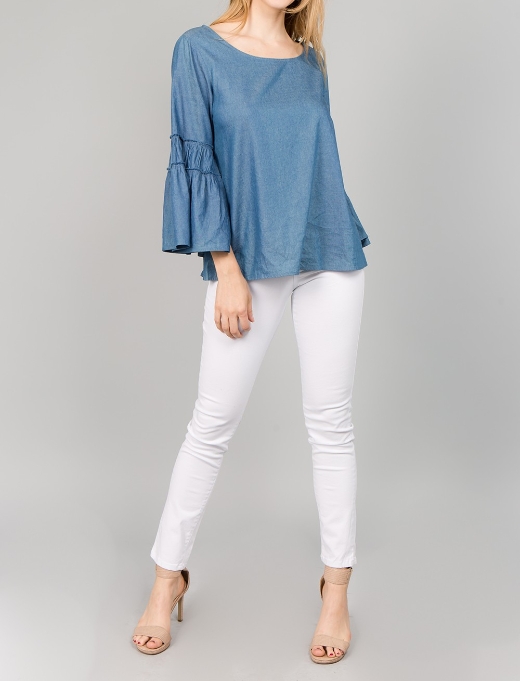 Chambray Top