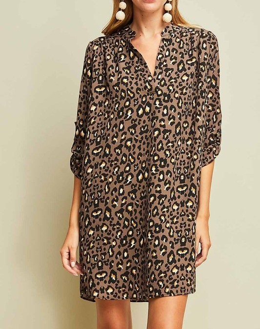 Animal Print Dress