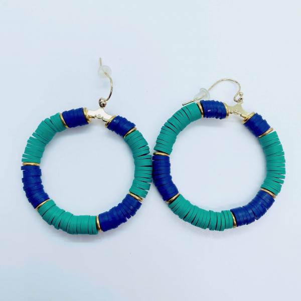 Color Block Hoops