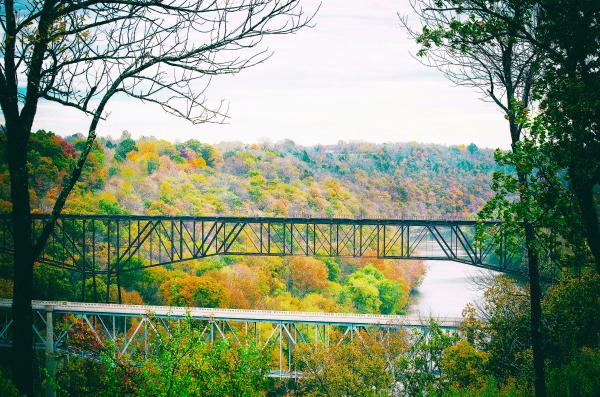 Two Bridges Spanning The Kentucky River picture