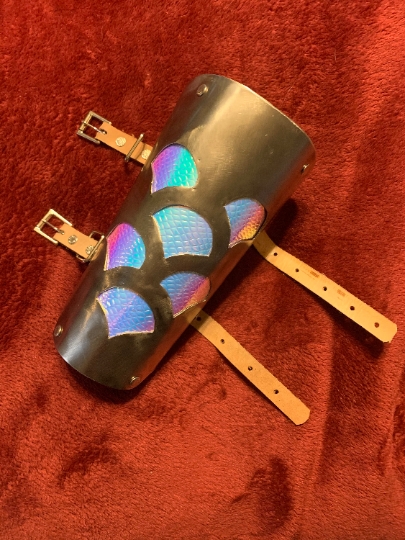 Mermaid Silhouette Vambrace - Pair picture