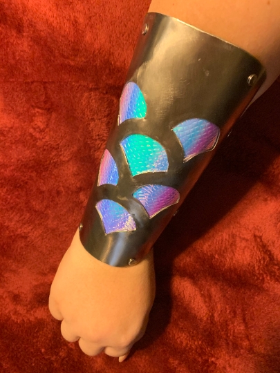 Mermaid Silhouette Vambrace - Single picture