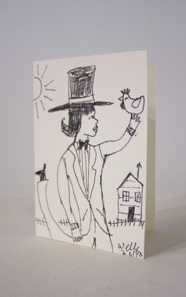 Small Pen and Ink Card 1