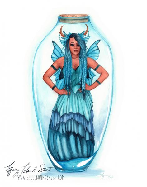 11x14 Bottled Fairies Set picture