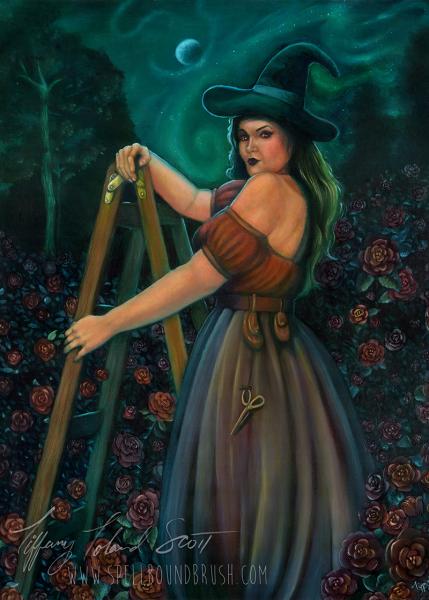 Print - Rose Garden Witch picture