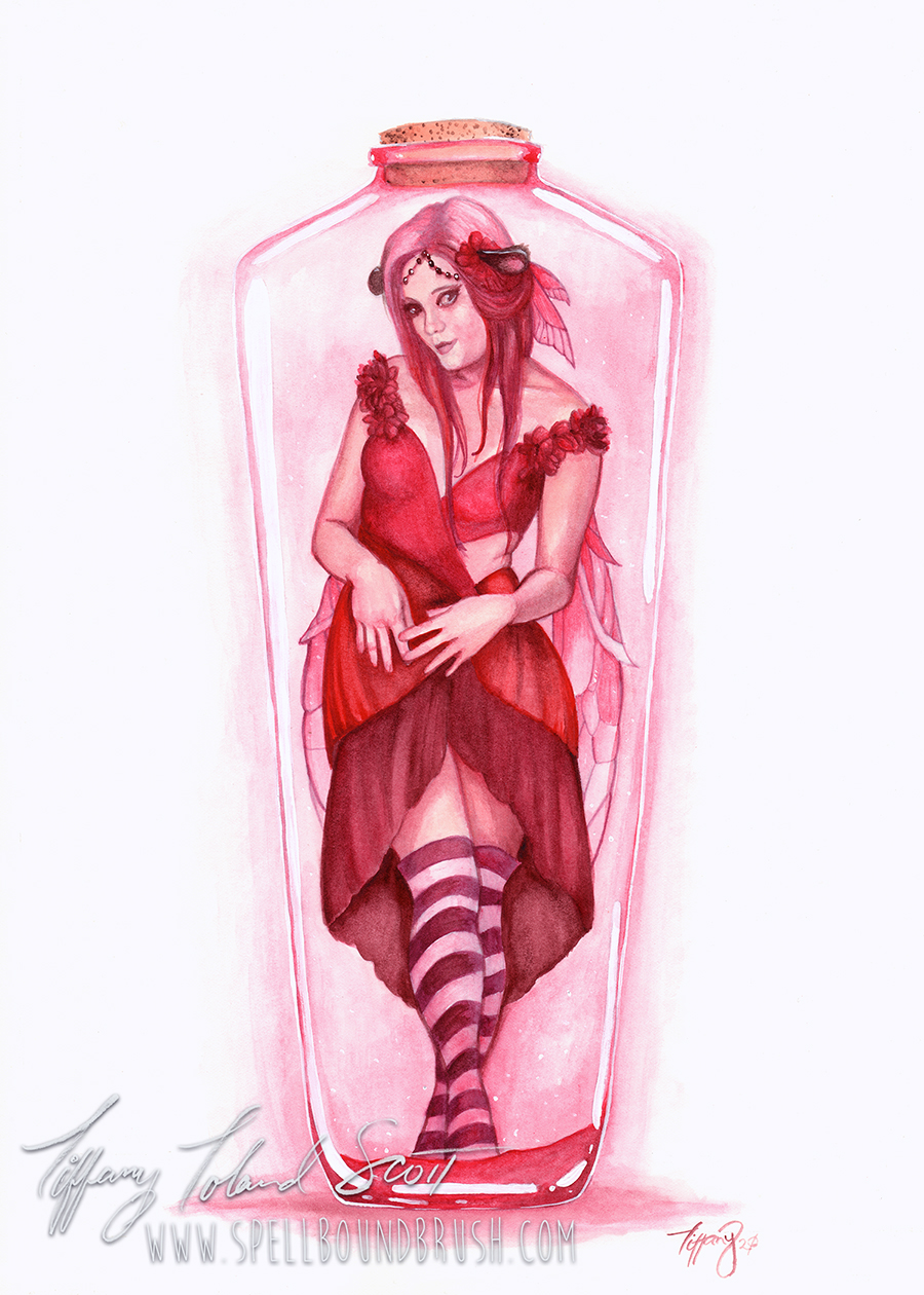 Print - Red Bottle Fairy picture