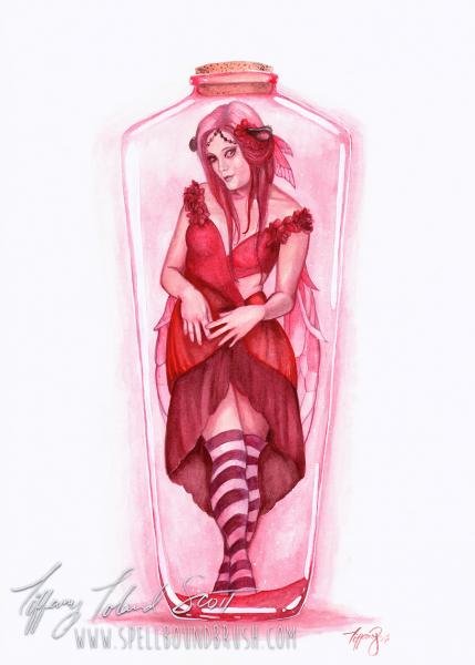 Print - Red Bottle Fairy picture