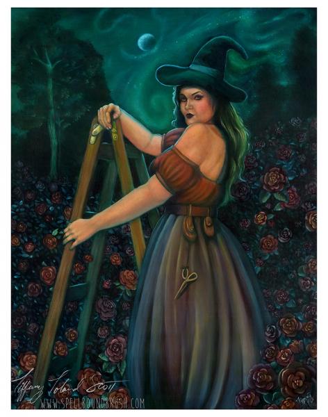 Print - Rose Garden Witch