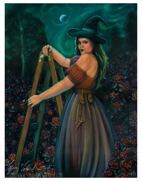 Print - Rose Garden Witch picture