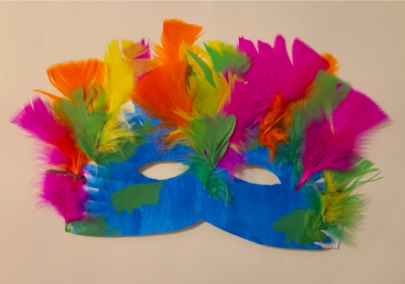 South America Craft - Carnival Mask