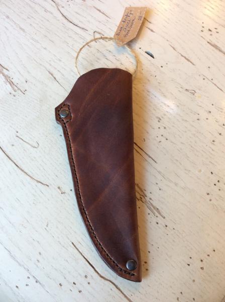 Bison Leather Handcrafted Knife Sheath picture