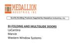 Bi-Folding and Multislide Doors