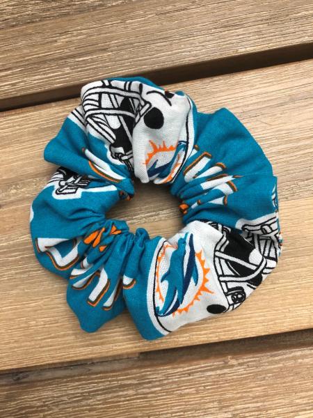 HAIR SCRUNCHIE: Miami Dolphins Logo picture