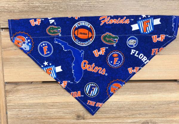DOG BANDANA: UF Logo Blue