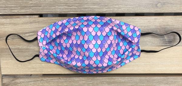 FABRIC MASK: Mermaid Scales picture