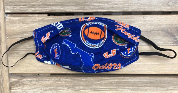 FABRIC MASK: UF Logo Blue