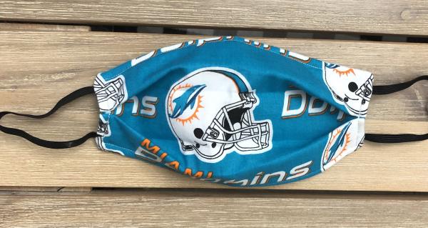 FABRIC MASK: Miami Dolphins Logo picture