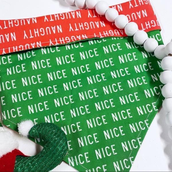 Naughty or Nice Bandana picture