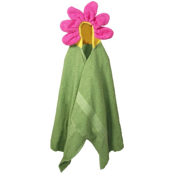 Hooded Towel Flower Bath Towels for Children and Adults