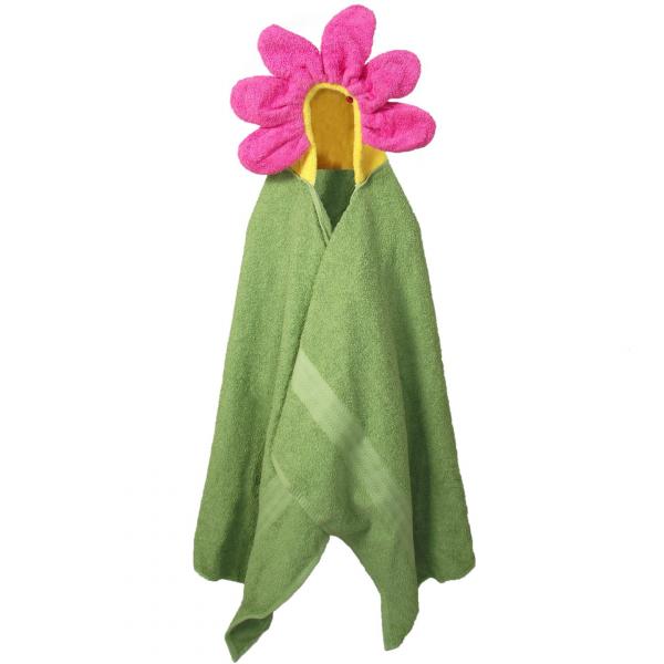 Hooded Towel Flower Bath Towels for Children and Adults picture