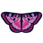 Childrens Butterfly Wings Kids Pink Painted Lady Cape Dress Up Dance Costume Wings