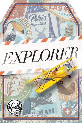 Childrens Explorer Costume Box with Adventurer Map Compass Binoculars picture