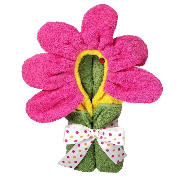 Hooded Towel Flower Bath Towels for Children and Adults picture