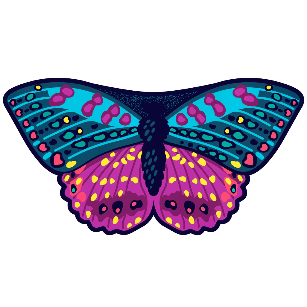 Childrens Butterfly Wings Kids Pink Painted Lady Cape Dress Up Dance Costume Wings picture