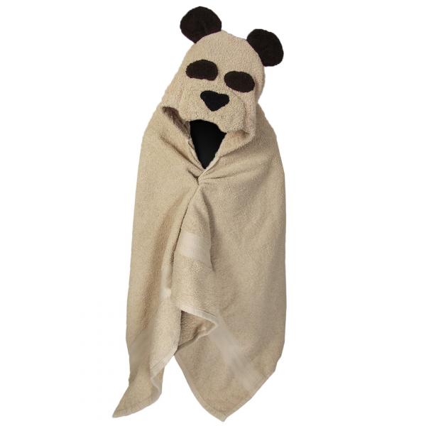 Hooded Towel Panda Bath Towels for Children and Adults picture