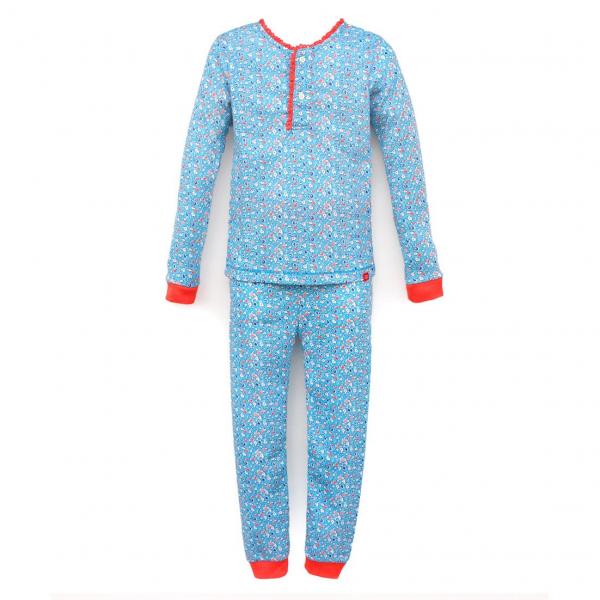 Pajamas, Children's PJs Cotton Jammies Set - Flowers