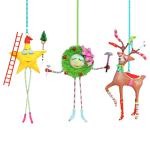 Christmas Tree Holiday Characters Glitterville Ornaments