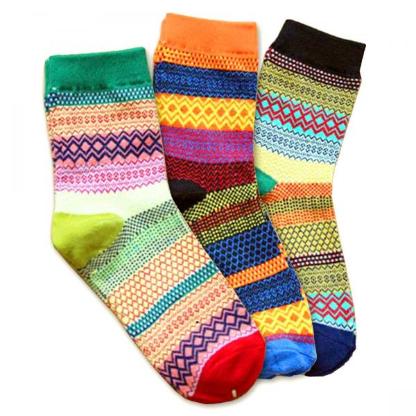 Socks Crazy Patterned Holiday Socks
