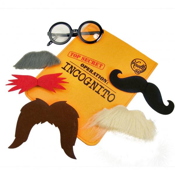 Kids Costume Secret Agent Disguise Toys Incognito Kit for Children picture