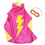 Kids Superhero Cape Double Sided Super Hero Capes for Girls