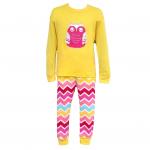 Pajamas, Children's PJs Cotton Jammies Set - Owl