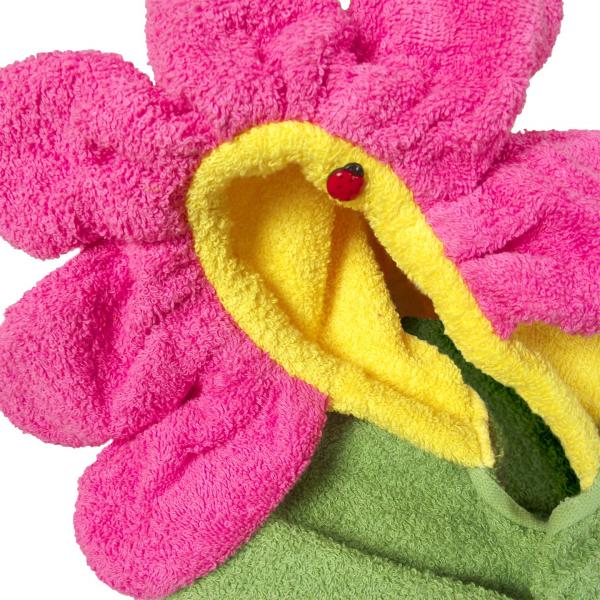 Hooded Towel Flower Bath Towels for Children and Adults picture