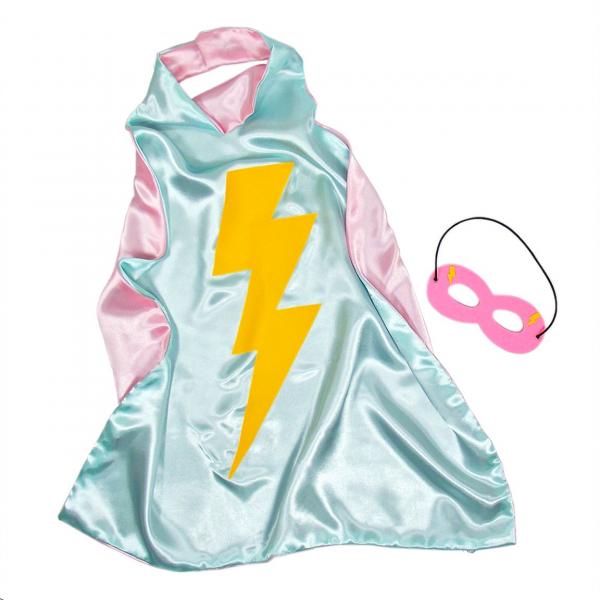 Kids Superhero Cape Double Sided Super Hero Capes for Girls picture