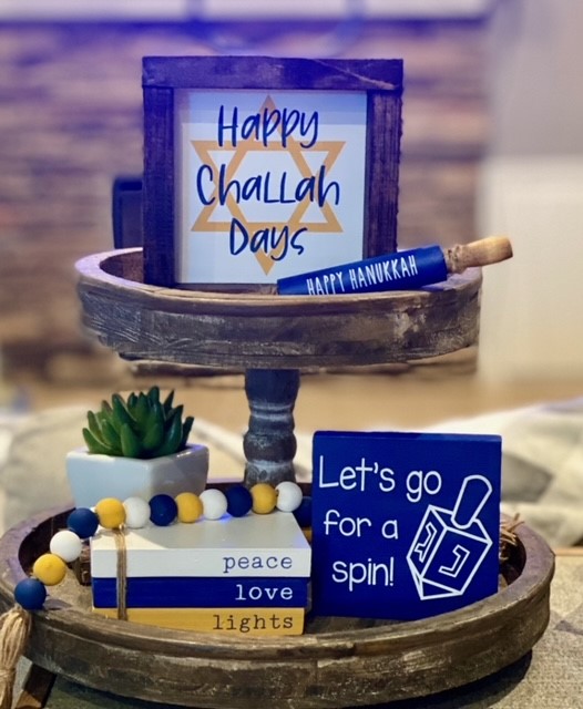 Hanukkah Mini Rolling Pin picture